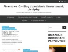 Tablet Screenshot of finansoweiq.pl